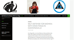 Desktop Screenshot of kravmagaforwomen.com